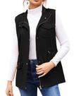 Jaqueta Militar Feminina Leve Sem Mangas - Vest Beyove