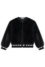 Jaqueta ML Infantil Infanti Bomber em Pêlo Liso Feminino REF62629