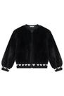 Jaqueta ML Infantil Infanti Bomber em Pêlo Liso Feminino REF62629