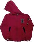 Jaqueta moletom com ziper, capuz, bolsos e punho Have Fun - ref 20672 vermelho n6 Jaqueta moletom com ziper, capuz, bolsos e punho Have Fun - ref 20672 vermelho n6