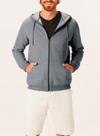 Jaqueta Moletom Malwee 1000006668 Masculina Flanelada Algodão T. P/XGG