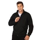 Jaqueta Moletom Masculina Flanelada Básica Canguru c/ Capuz Wolfgan