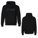 Jaqueta Moletom X11 Casual Preto Advance Com Capuz