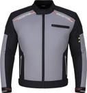 Jaqueta moto gp tech motociclista proteção pista urbano cidade summer 3 preta cinza