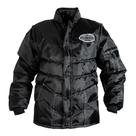 Jaqueta Motoboy Masculina 5 Bolsos Bordados Refletivos Mangas Removíveis Vira Colete CortaVento Segurança Noturna Total