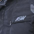 Jaqueta Motociclista ASW Tsunami Impermeavel Preto Parca