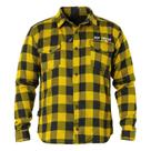 Jaqueta Motociclista Gp Tech Moto Custom Motoqueiro Xadrez Casual Classic Retro Amarela Flanelada com Proteções e Capuz Removivel Jaqueta Motociclista Gp Tech Moto Custom Motoqueiro Xadrez Casual Classic Retro Amarela Flanelada com Proteções e Capuz Removivel