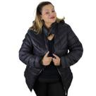 Jaqueta Nylon Parka Feminina Plus Size City Lady 628035