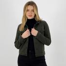 Jaqueta Ouzzare Curta Jeans Feminina Jaqueta Ouzzare Curta Jeans Feminina