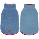 Jaqueta para cães cyeollo Fleece Sherpa Reversible Warm Blue XL Jaqueta para cães cyeollo Fleece Sherpa Reversible Warm Blue XL