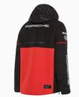 Jaqueta para Chuva Bicolor Preto e Vermelho Porsche Motorsport Jaqueta para Chuva Bicolor Preto e Vermelho Porsche Motorsport