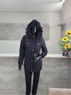 Jaqueta parka flanelada