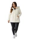 Jaqueta ParKa Sarja Peluciada Com Capuz Removivel Plus Size Jaqueta ParKa Sarja Peluciada Com Capuz Removivel Plus Size