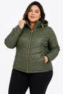 Jaqueta Plus Size Feminina Rovitex Secret Glam G1 Veste 46_48 Nylon com Capuz Inverno Quentinha Qualidade Premium Verde Amarela Copa do Mundo Jaqueta Plus Size Feminina Rovitex Secret Glam G1 Veste 46_48 Nylon com Capuz Inverno Quentinha Qualidade Premium Verde Amarela Copa do Mundo