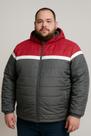 Jaqueta Plus Size Masculina Com Capuz Removível Confortável 0400 Jaqueta Plus Size Masculina Com Capuz Removível Confortável 0400