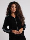 Jaqueta Plush Feminina PRETO Jaqueta Plush Feminina PRETO