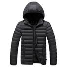 Jaqueta Puffer Bobojaco Feminina Casaco Corta Vento Acolchoada Impermeável Bolsos Capuz Removível