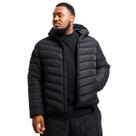 Jaqueta Puffer Bobojaco Plus Size Masculino Quente Confortável Estilo Casual Hyve