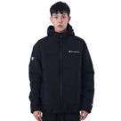 Jaqueta Puffer Champion Script Ink Preto Jaqueta Puffer Champion Script Ink Preto