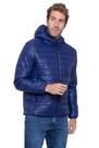 Jaqueta Puffer com Capuz Leve Textura Suave Confortavel de Inverno