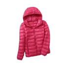 Jaqueta Puffer Curta Com Capuz Para Mulheres Em 30 Cores, Com Enchimento De Penas De Pato Branco,