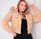 Jaqueta Puffer Curta em Veludo Cotelê Conforto, estilo e sofisticação em uma única peça! Jaqueta Puffer Curta em Veludo Cotelê Conforto, estilo e sofisticação em uma única peça!