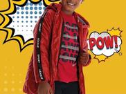 Jaqueta Puffer em Microfibra Nylon Infantil Menino com Capuz e Bolso - MalweeKids Jaqueta Puffer em Microfibra Nylon Infantil Menino com Capuz e Bolso - MalweeKids