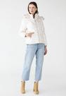 Jaqueta Puffer Facinelli Com capuz Off White