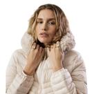 Jaqueta Puffer Feminina Capuz Removivel Original