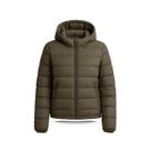 Jaqueta Puffer Feminina Com Capuz Casaco Inverno Estilo