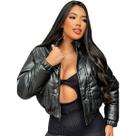 Jaqueta Puffer Feminina Forrada Inverno
