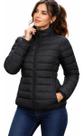 Jaqueta Puffer Feminina Impermeável Inverno Casaco Com Capuz Jaqueta Puffer Feminina Impermeável Inverno Casaco Com Capuz