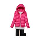 Jaqueta Puffer Feminina plus Size 15 Cores 5XL 6XL 7XL Leve E Compactável Com Capuz Para Primavera E