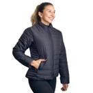 Jaqueta Puffer Feminino Bobojaco Inverno Blusa Frio Forrada COR:CREMETAMANHO:GG