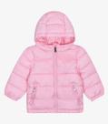 Jaqueta Puffer Infantil com Capuz Trick Nick Rosa