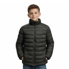 Jaqueta Puffer Juvenil Meninos Com Bolsos Red Nose Com Ou Sem Capuz