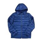 Jaqueta Puffer La Martina De Nylon Com Capuz Basica Azul Jaqueta Puffer La Martina De Nylon Com Capuz Basica Azul