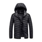 Jaqueta Puffer Matelassê Masculina Capuz Removivel