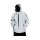 Jaqueta Refletiva À Prova De Vento Com Capuz Para Homens, Casual De Primavera, Estilo Hip-hop,