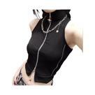 Jaqueta Retro Harajuku Gótica Punk Rock Sexy Para Primavera E Outono, Fantasia De Carnaval