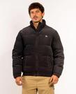 Jaqueta rip curl rincon cord puffer jack washed black