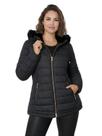 Jaqueta Roger ParKa Dupla Face Nylon Peluciada Feminina