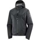 Jaqueta Salomon Bonatti Waterproof II Impermeável Corta Vento Feminina Preto Jaqueta Salomon Bonatti Waterproof II Impermeável Corta Vento Feminina Preto