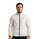 Jaqueta Slim Vênus Poliamida e Poliéster Cabani Sports Branco Liso Manga Longa Masculino