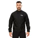 Jaqueta Slim Vênus Poliamida e Poliéster Cabani Sports Preto Manga Longa Masculino