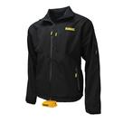 Jaqueta Soft Shell Aquecida DEWALT com Bateria Preta Tamanho M