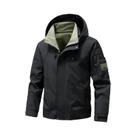 Jaqueta Softshell Masculina Impermeável Com Capuz, Leve E À Prova De Vento Para Caminhadas E