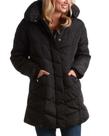 Jaqueta Steve Madden Chevron Puffer para mulheres tamanho grande
