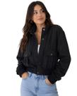 Jaqueta suede facinelli feminino ref: fac690178