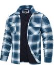 Jaqueta TACVASEN Flannel Plaid para homens, inverno e ao ar livre Jaqueta TACVASEN Flannel Plaid para homens, inverno e ao ar livre